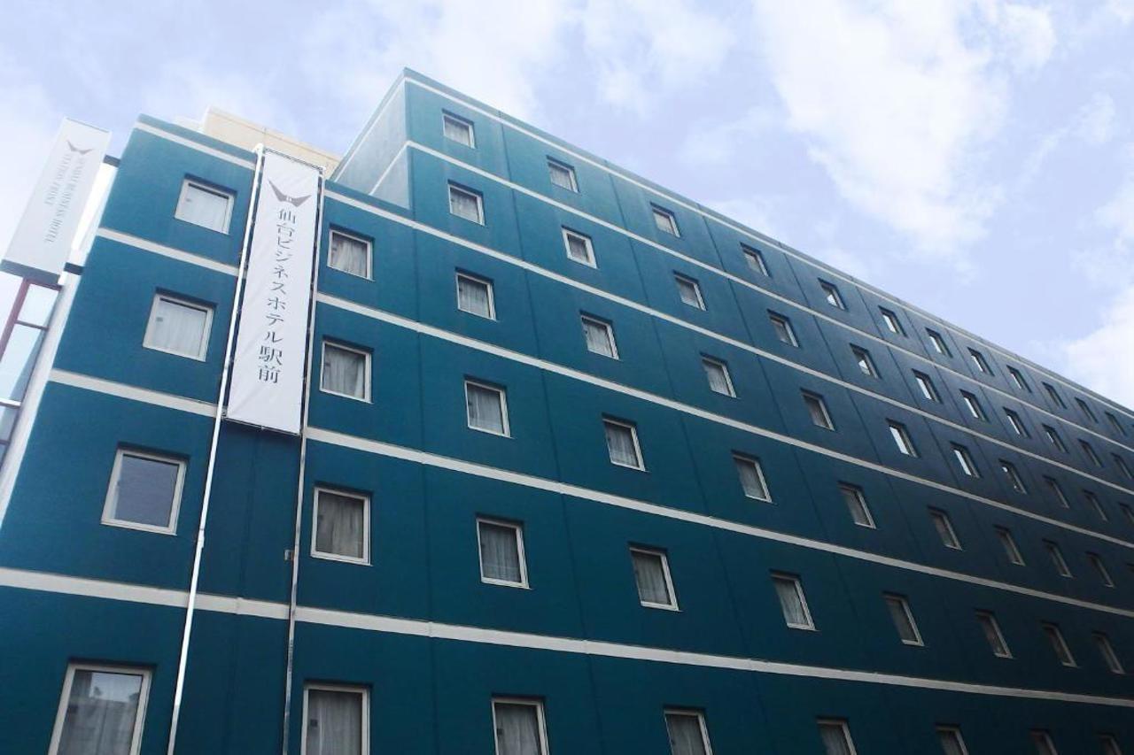 Sendai Business Hotel Ekimae Zewnętrze zdjęcie